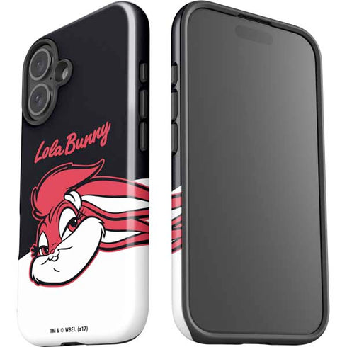 Looney Tunes Retro Lola Bunny iPhone 16 Impact Case
